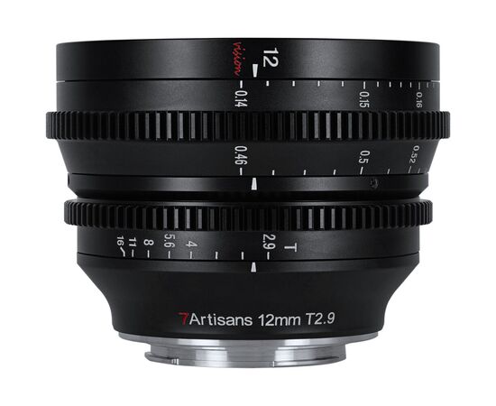 7ARTISANS 12mm T2.9 Vision Cine Fujifilm X