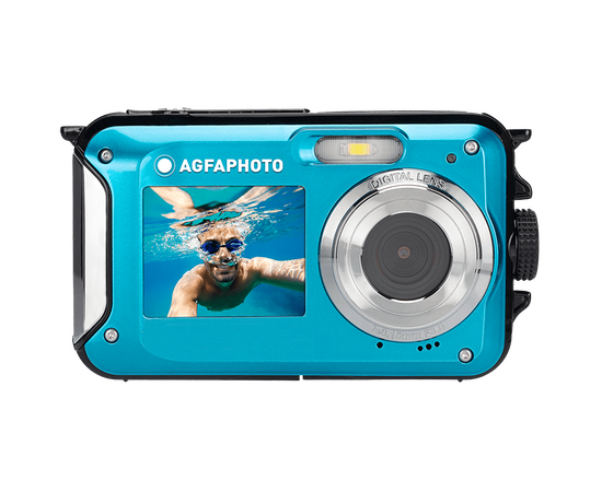 AGFAPHOTO Câmera Digital Waterproof WP8000 - Azul