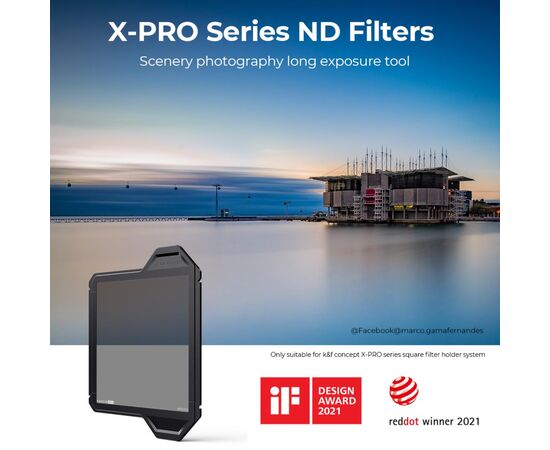 K&F CONCEPT Filtro 100x100mm ND64 Nano-X Pro Series