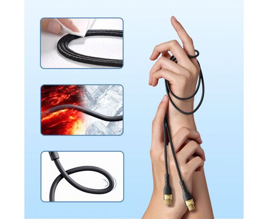 COLORCABLE CABO USB-C Macho / USB-C Macho PD 5A 100W - 2m (Preto)