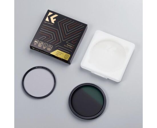 K&F CONCEPT Kit de Filtro Magnético ND2-ND32 72mm