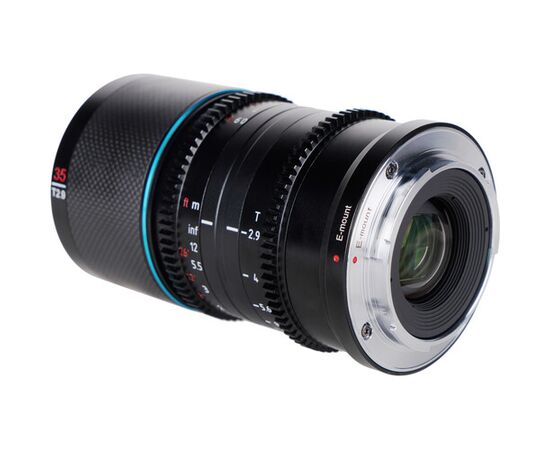 SIRUI 35mm T2.9 Anamórfica 1.6x (Blue Flare) Fujifilm X