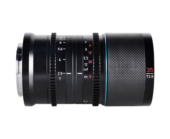 SIRUI 35mm T2.9 Anamórfica 1.6x (Blue Flare) Nikon Z