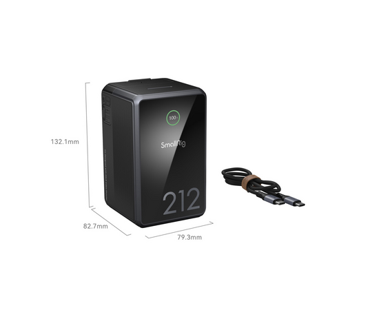 SMALLRIG x Caleb Pike Bateria VB212 mini 5000 mAh V-Mount