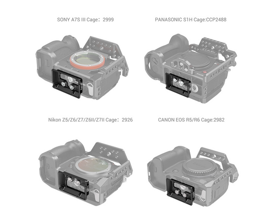 SmallRig 3154 Arca-swiss Type Quick Release Plate for DJI