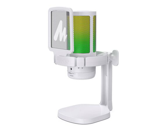 MAONO Microfone Cardióide DGM20 RGB - Branco