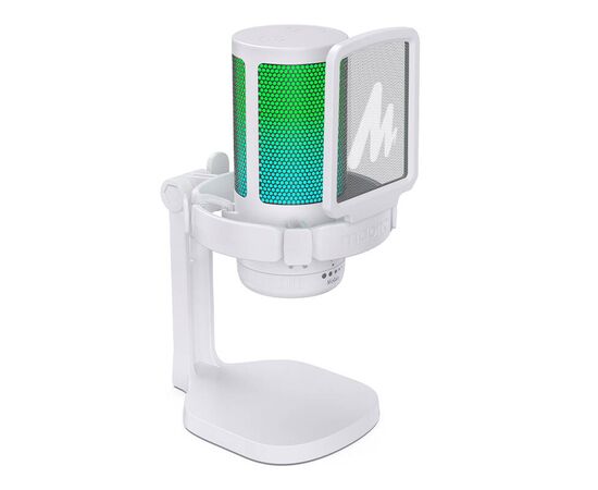 MAONO Microfone Cardióide DGM20 RGB - Branco