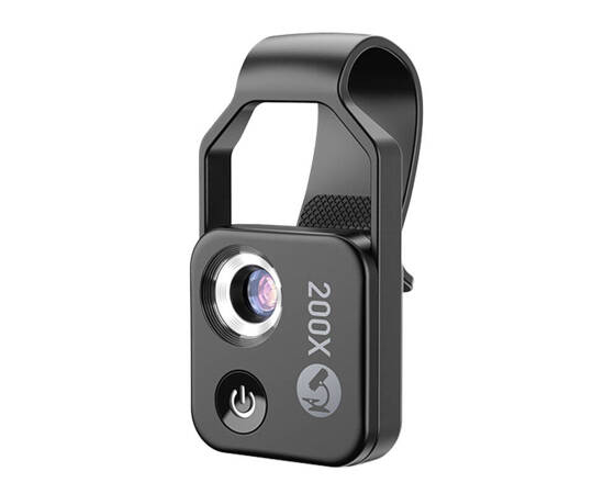 APEXEL Lente Smartphone APL-MS002BK 200X micro - Preto