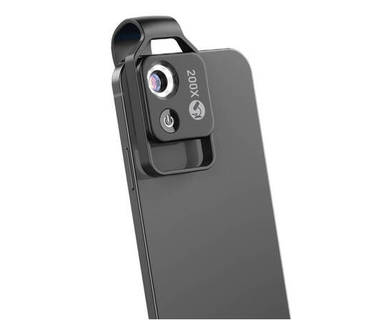 APEXEL Lente Smartphone APL-MS002BK 200X micro - Preto