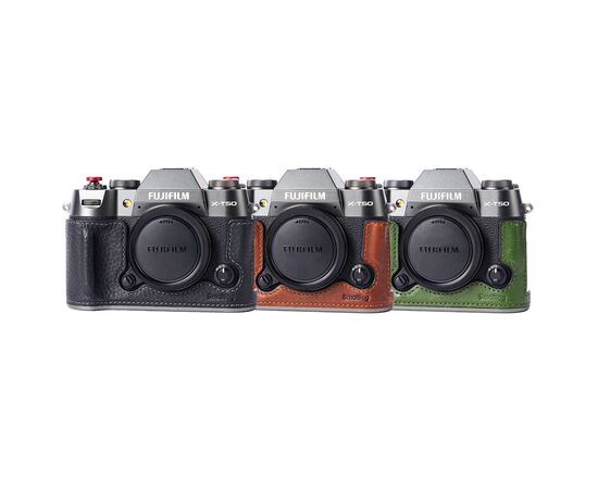 SMALLRIG 4711 Estojo de Couro Fujifilm X-T50 - Verde