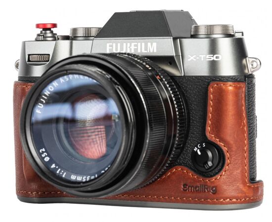 SMALLRIG 4709 Estojo de Couro Fujifilm X-T50 - Castanho