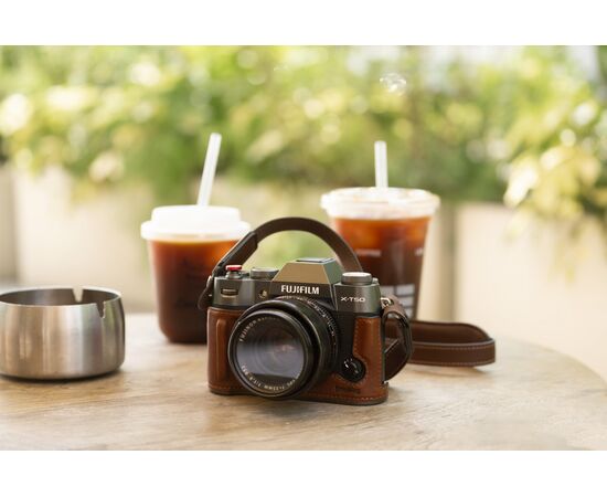 SMALLRIG 4709 Estojo de Couro Fujifilm X-T50 - Castanho