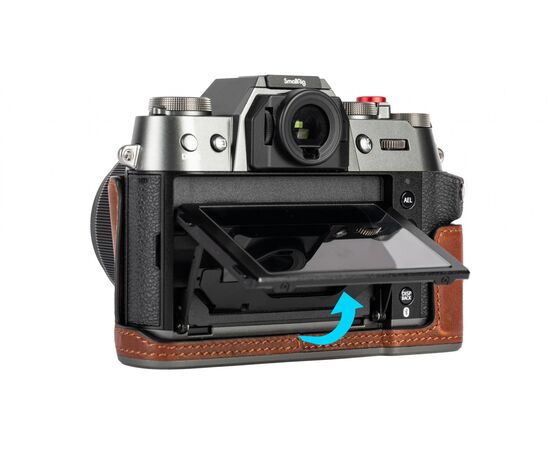 SMALLRIG 4709 Estojo de Couro Fujifilm X-T50 - Castanho