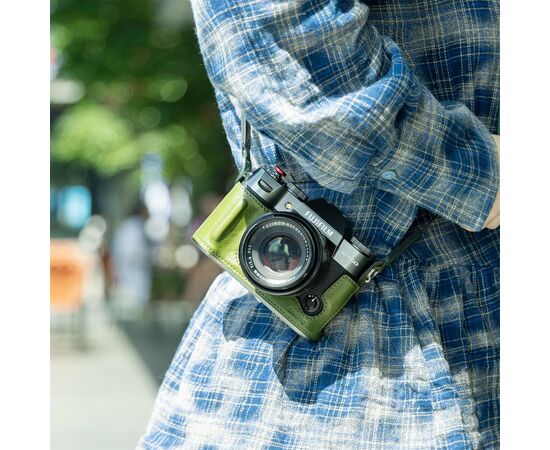 SMALLRIG 4711 Estojo de Couro Fujifilm X-T50 - Verde