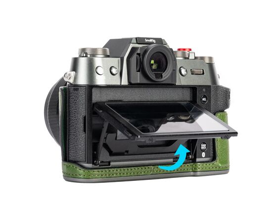 SMALLRIG 4711 Estojo de Couro Fujifilm X-T50 - Verde