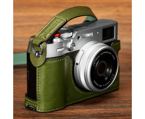 SMALLRIG 4701 Estojo de Couro Fujifilm X100VI - Verde