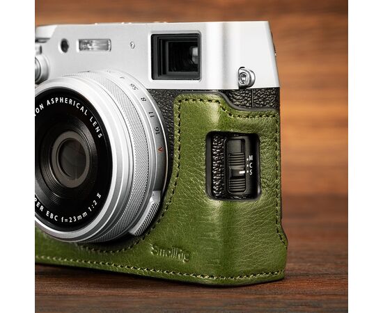 SMALLRIG 4701 Estojo de Couro Fujifilm X100VI - Verde