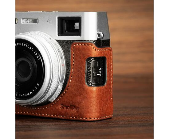 SMALLRIG 4699 Estojo de Couro Fujifilm X100VI - Castanho