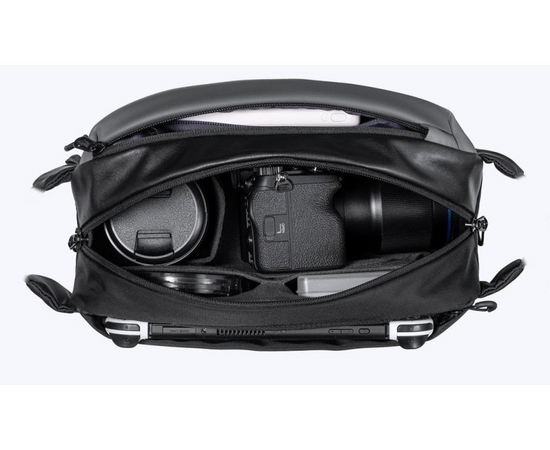 K&F CONCEPT  Bolsa de Ombro Alpha Camera Sling Bag KF13.157 10L - Cinza