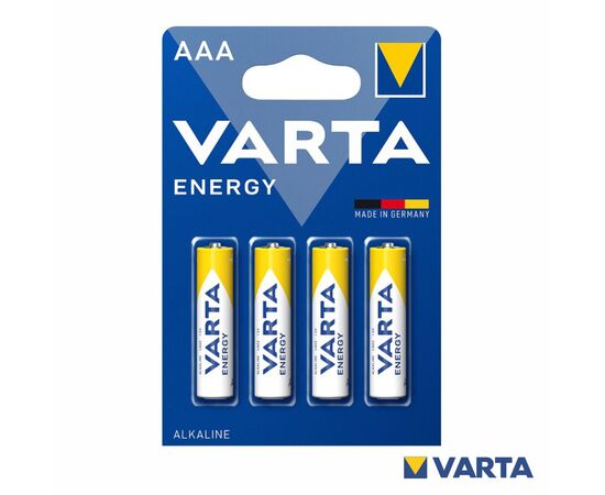 VARTA Pilha Alcalina LR3/AAA 1.5V - 4 unidades