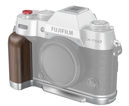 SMALLRIG 4735 L-Shape Grip Madeira Fujifilm X-T50 - Prata