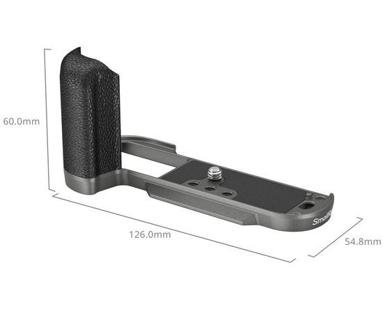 SMALLRIG 4712 L-Shape Grip Silicone Fujifilm X-T50 - Grafite