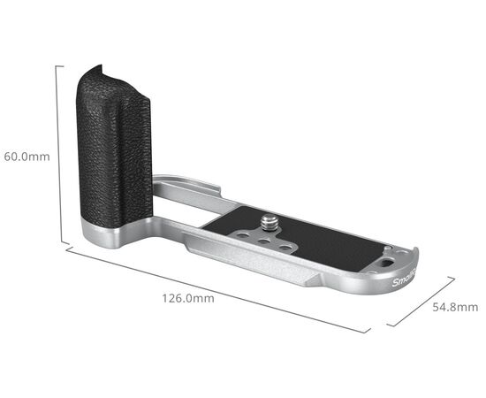 SMALLRIG 4713 L-Shape Grip Silicone Fujifilm X-T50 - Prata