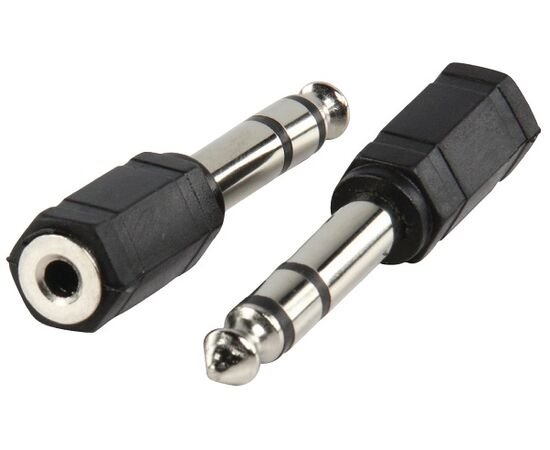 COLORCABLE Adaptador Jack 6,5mm M / Jack 3,5mm F