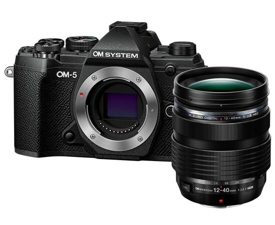 OM SYSTEM OM-5 (Preto) + M.Zuiko Digital ED 12-40mm f2.8 PRO II (Preto)