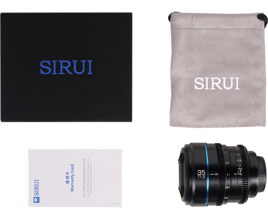 SIRUI Nightwalker 35mm T1.2 S35 Sony E