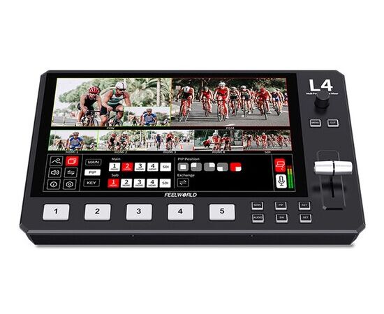 FEELWORLD L4 Multi-Formato Video Mixer 10.1"