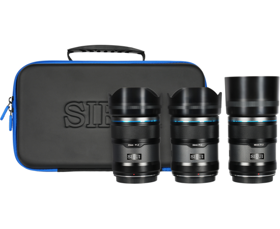 SIRUI Kit Sniper Series 23mm, 33mm, 56mm f/1.2 AF- Sony E