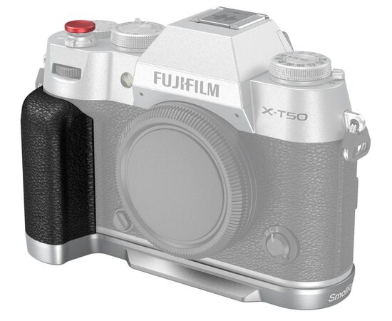 SMALLRIG 4713 L-Shape Grip Silicone Fujifilm X-T50 - Prata