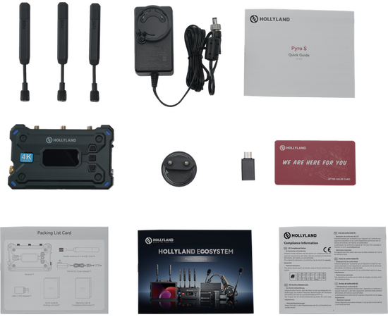HOLLYLAND Sistema de Transmissão PYRO S (Recetor)