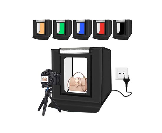 PULUZ Cubo de Luz com Iluminação LED 60x60x60cm
