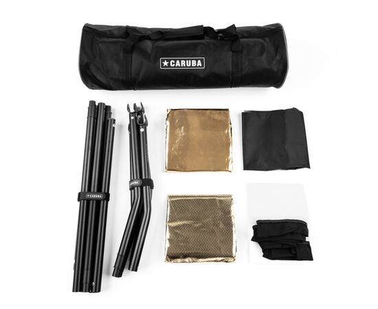CARUBA Quadro Refletor Dobrável 7em1 80x140cm