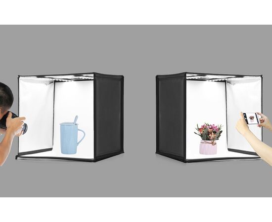 PULUZ Cubo de Luz com Iluminação LED 60x60x60cm