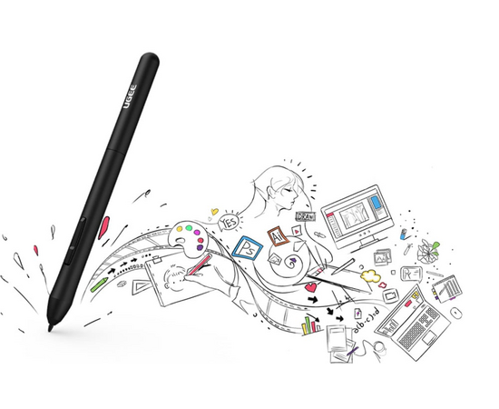 UGEE Tablet Gráfico M708 - Preto