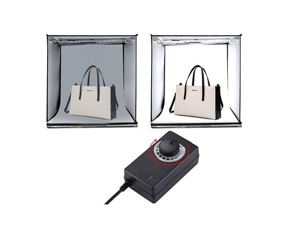 PULUZ Cubo de Luz com Iluminação LED 60x60x60cm