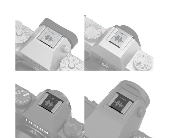 SMALLRIG 4697 Tampa Hot Shoe Fujifilm - Prata