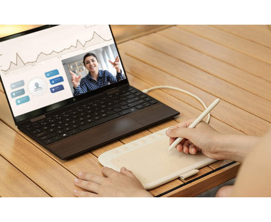 UGEE Tablet Gráfico Q6 - Bege