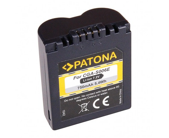 PATONA Bateria CGA-S006E 750mAh