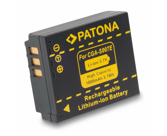 PATONA Bateria CGA-S007 1000mAh