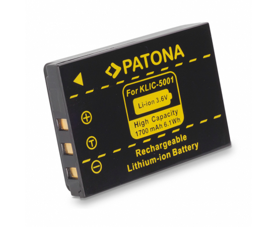 PATONA Bateria KLIC-5001 1700mAh