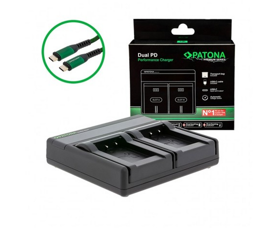 PATONA Carregador Dual PD Premium para NP-BX1