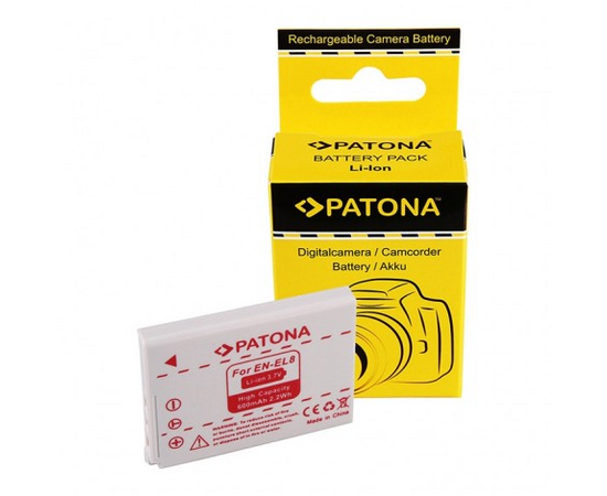 PATONA Bateria EN-EL8 600mAh
