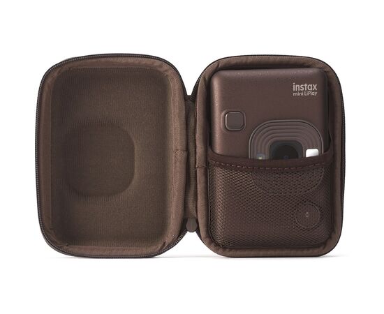 FUJIFILM INSTAX Bolsa de Transporte Mini LiPlay - Castanho