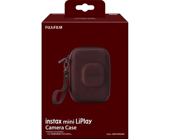 FUJIFILM INSTAX Bolsa de Transporte Mini LiPlay - Castanho
