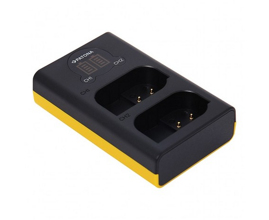PATONA Carregador Duplo para Panasonic DMW-BLK22