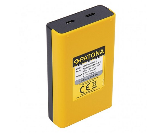 PATONA Carregador Duplo para Panasonic DMW-BLK22